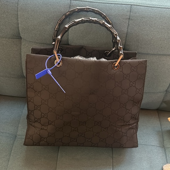 GUCCI BLACK TOMFORD TOTE - Picture 4 of 12